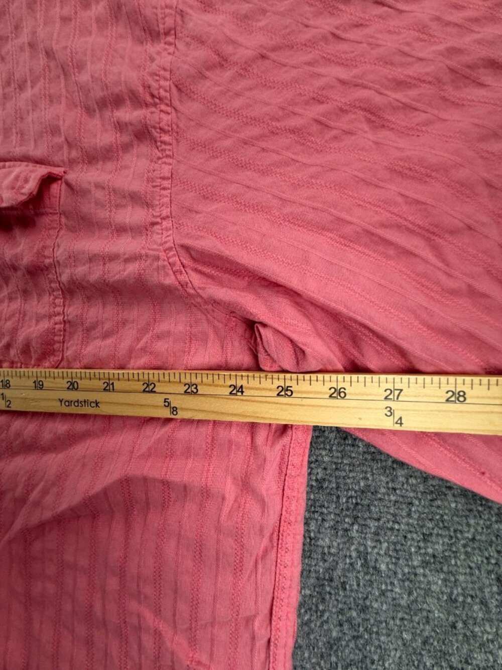 Tommy Bahama 2XL Striped Linen Cotton Pink Beach Shirt Button Up Casual Mens - Picture 8 of 14